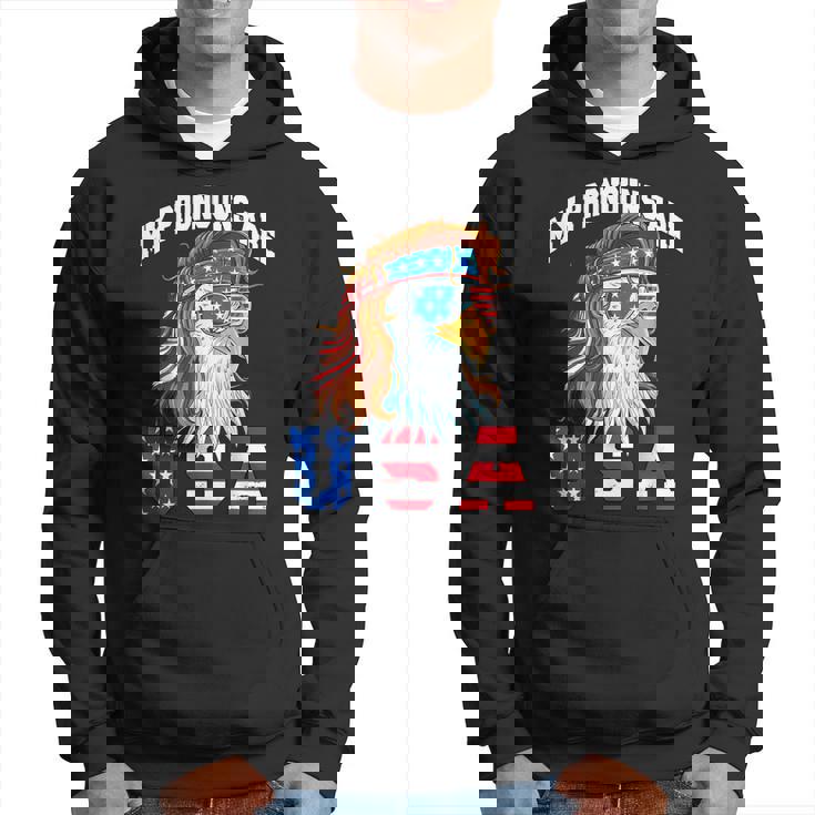 My Pronouns Are Usa Eagle American 4Th Of July Hoodie