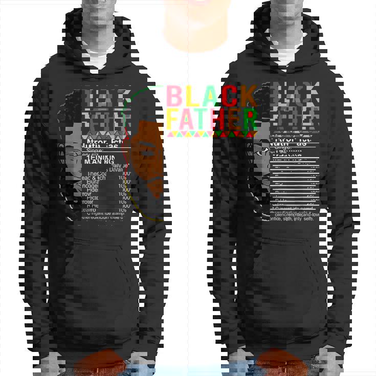 Proud African Dad Black Father Junenth Father's Day 2024 Hoodie