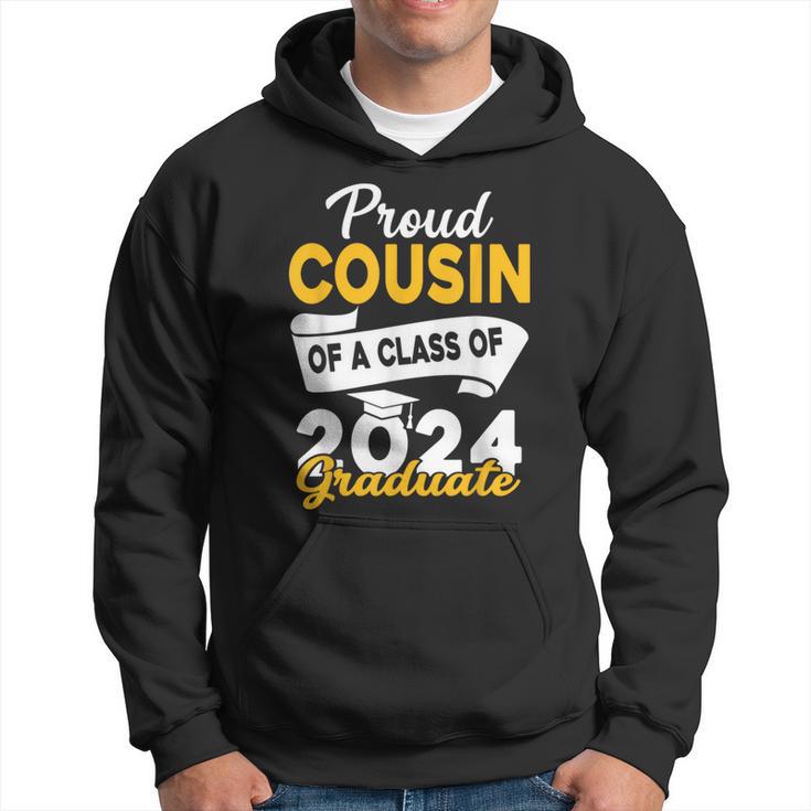 Proud Cousin Of A 2024 Graduate Graduation Family Matching Hoodie