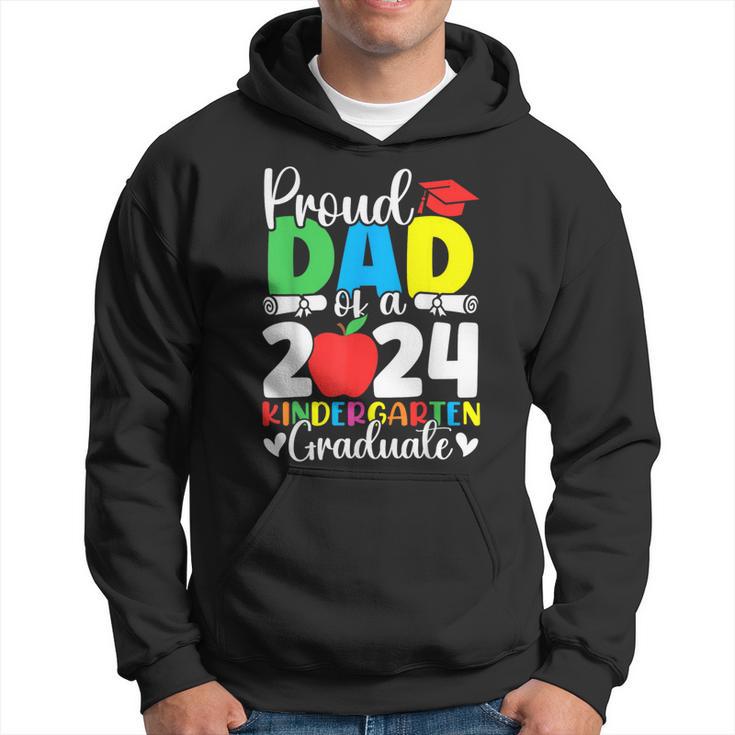 Proud Dad Of Class Of 2024 Kindergarten Graduate Graduation Hoodie