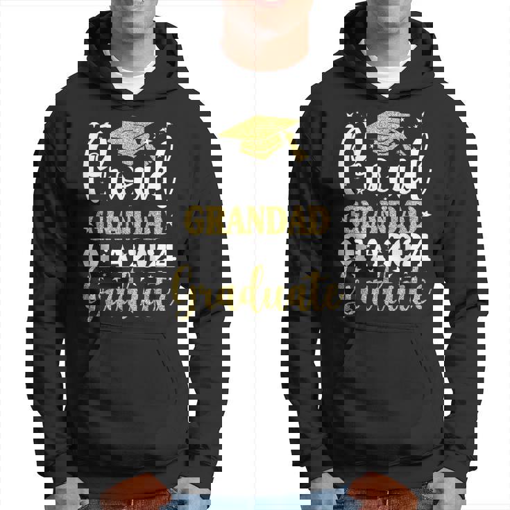 Proud Grandad Of A 2024 Graduate Graduation Matching Family Hoodie