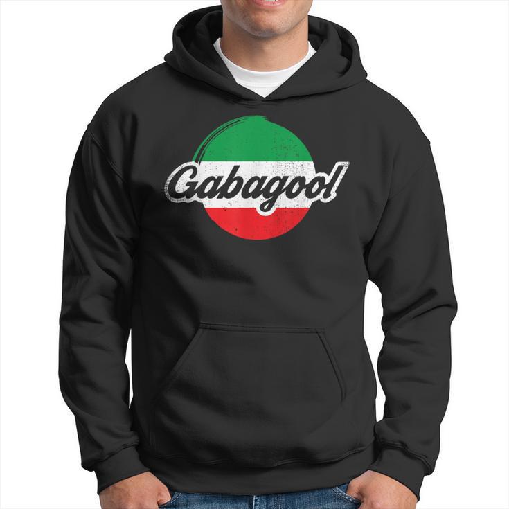 Proud Italian Meat Gabagool Capicola Food Italy Pride Flag Hoodie