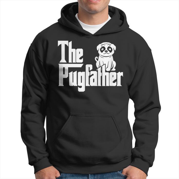 The Pugfather Pug Dad Dog Father Father's Day Kawaii Hoodie