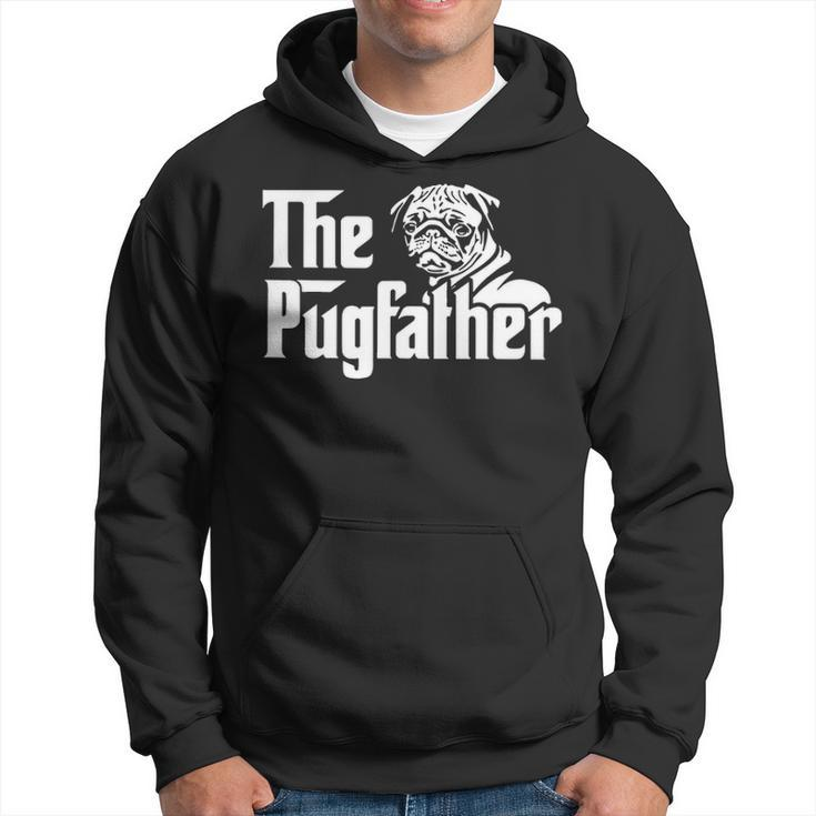 The Pugfather Pug Dad Father's Day Pug Lovers Hoodie