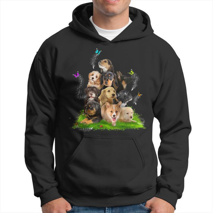 Puppy Lover Lots Of Puppies Cute Puppy Dog Lover Dog Hoodie