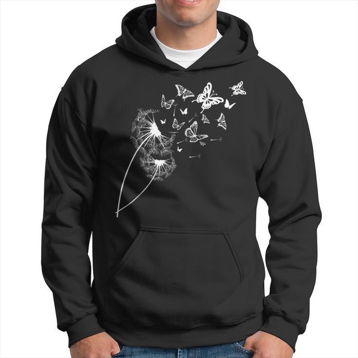 Pusteblume Butterblume Im Garten Damen Hoodie