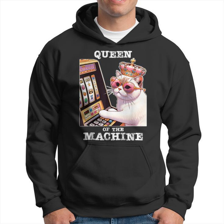 Queen Of The Slot Machine Casino Gambling Lover Hoodie