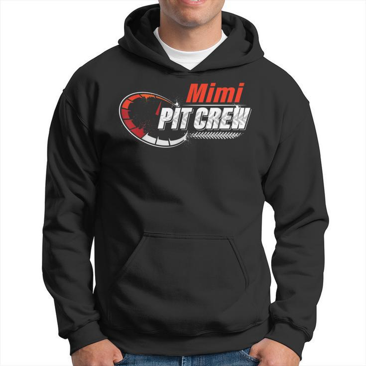 Race Car Birthday Party Racing Family Mimi Pit Crew Hoodie