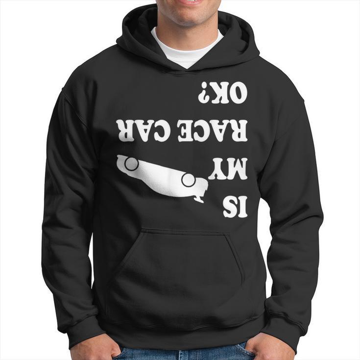 Is My Race Car Ok Drag Racing Saying For Men Hoodie