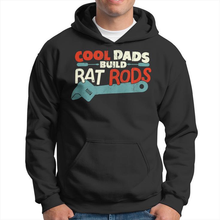 Race Car Technician Cool Dads Build Rat Rods Hoodie