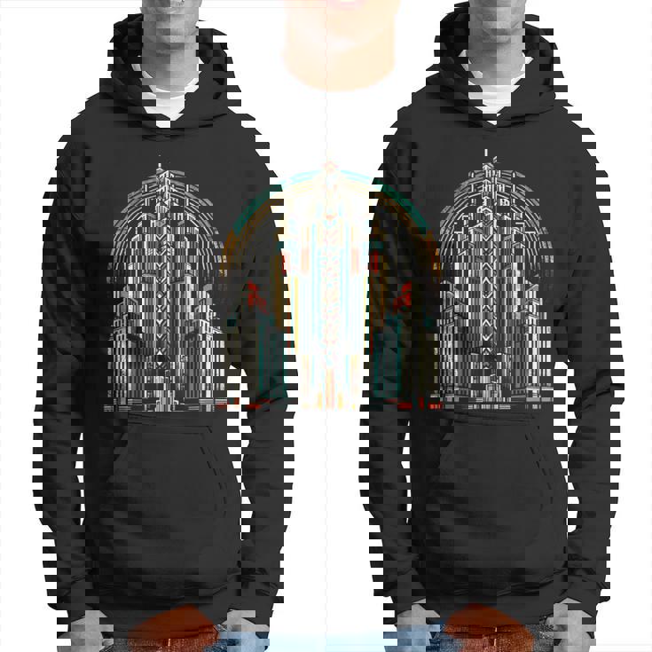 Rascacielos Vintage Camiseta Sudadera