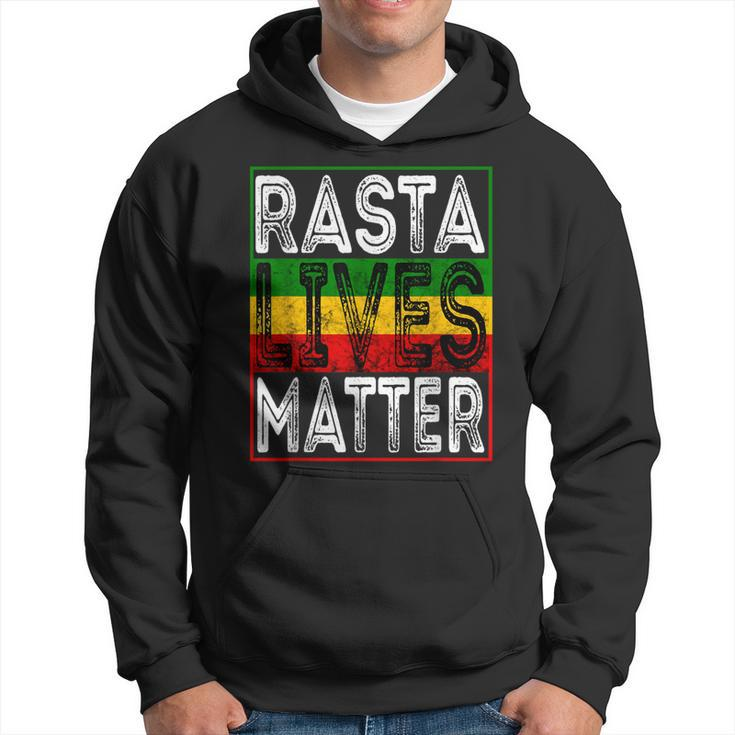 Rasta Lives Matter Reggae Music Rastafari Lover Dreadlock Hoodie
