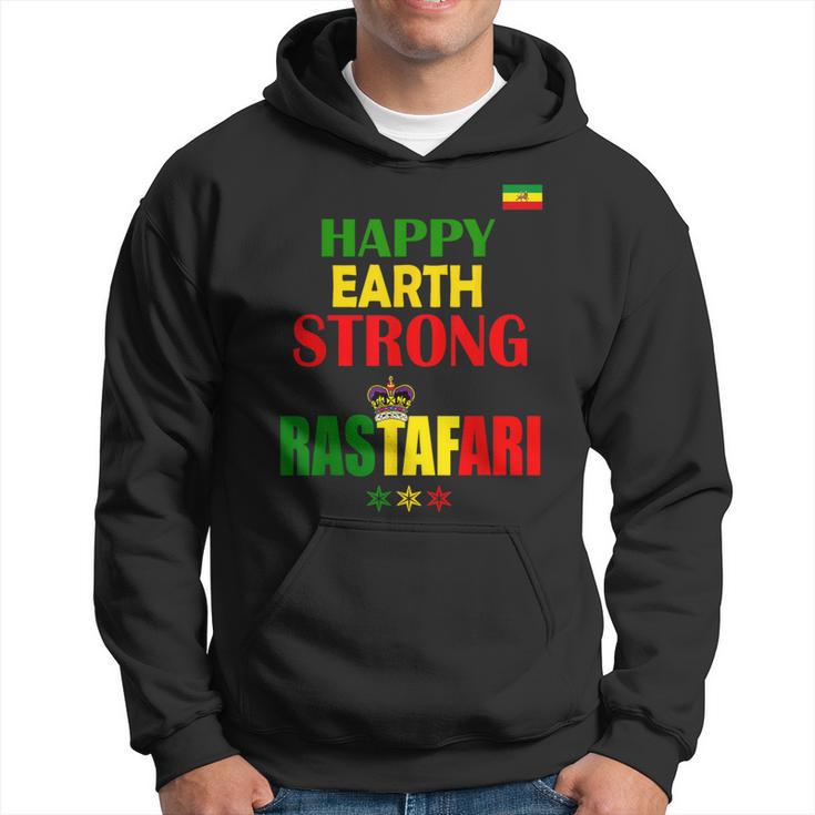 Rastafari Happy Birthday Ethiopian Flag Rastafarian Hoodie