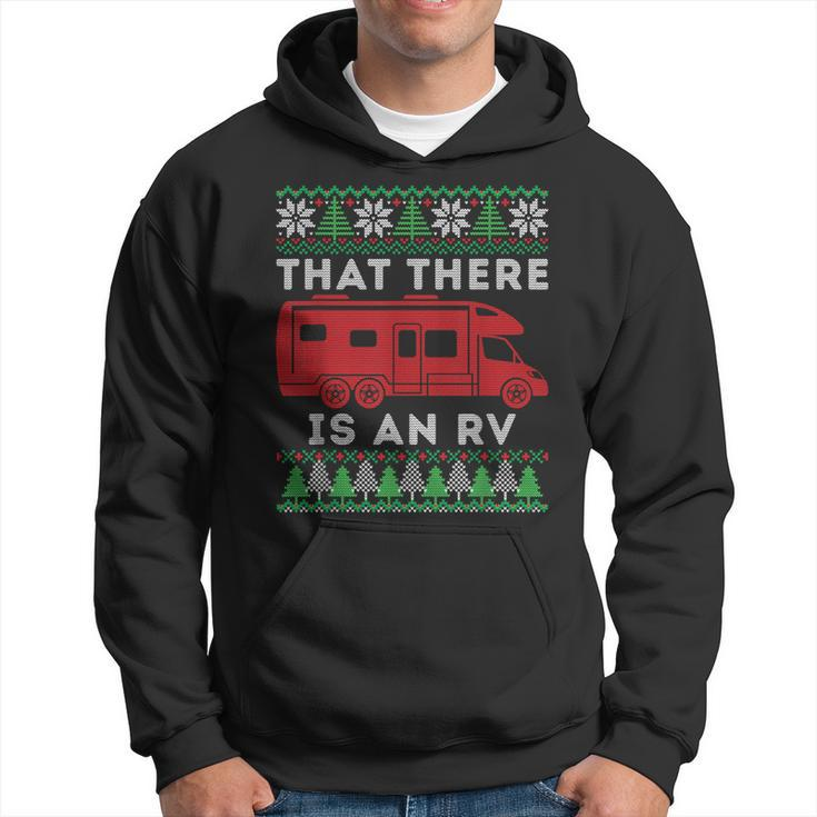 That There Is An Rv Ugly Christmas Camping Holiday Camper Hoodie