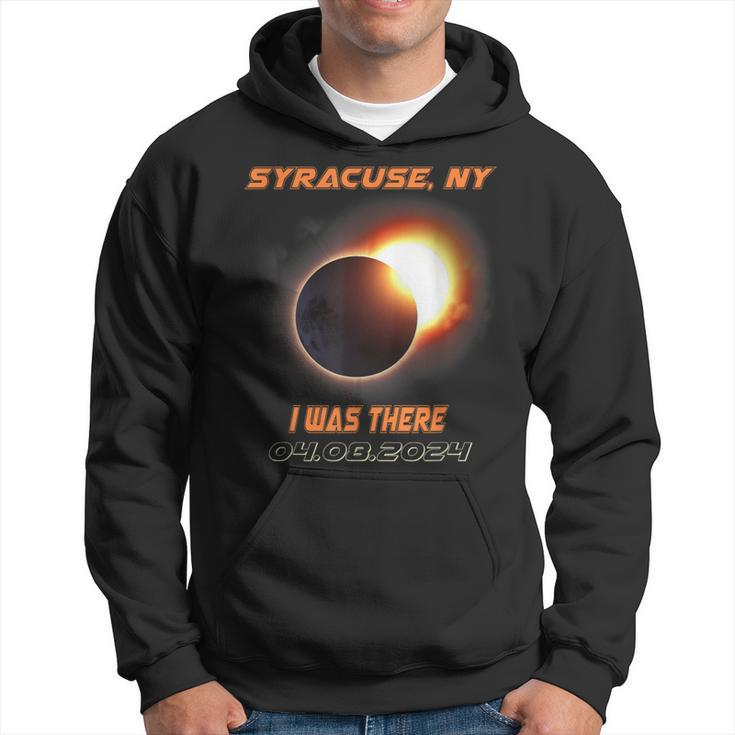 I Was There Total Solar Eclipse Syracuse New York Ny Hoodie