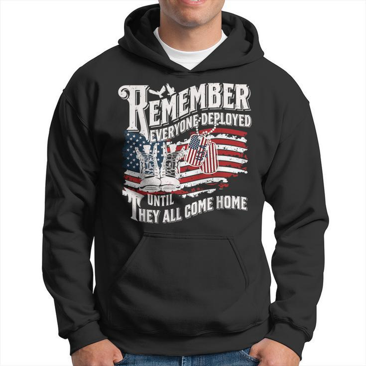Red Friday Deployment Support Our Troops Wear Red Friday Hoodie