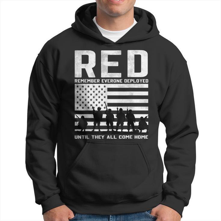Red Friday Military Us Flag Until They Come Home My Soldier Hoodie
