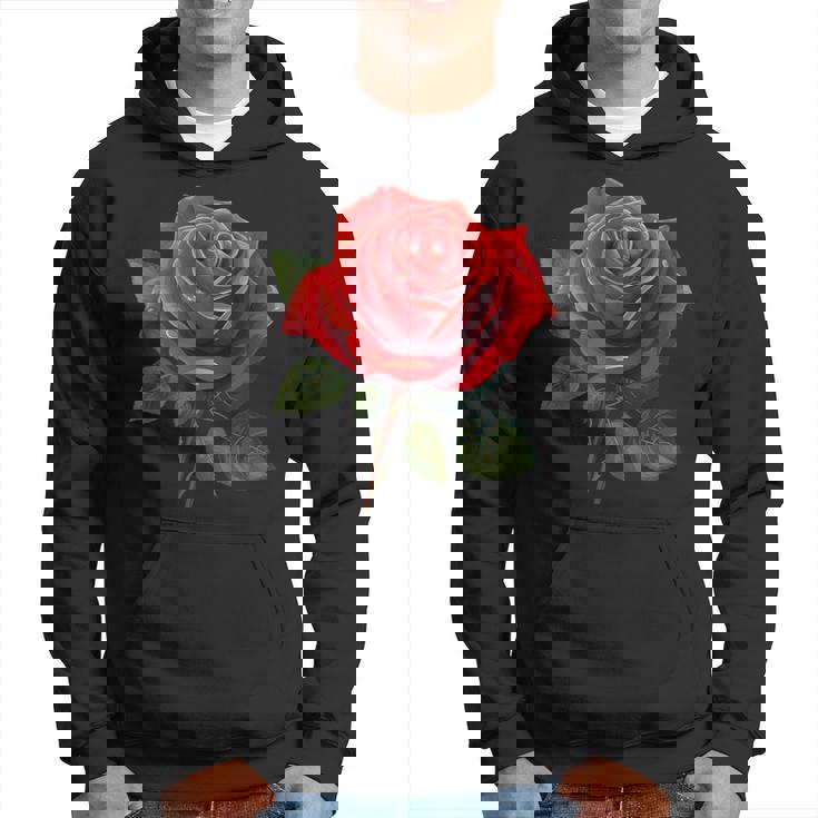 Red Rose Graphic T-Shirt - Monsterry