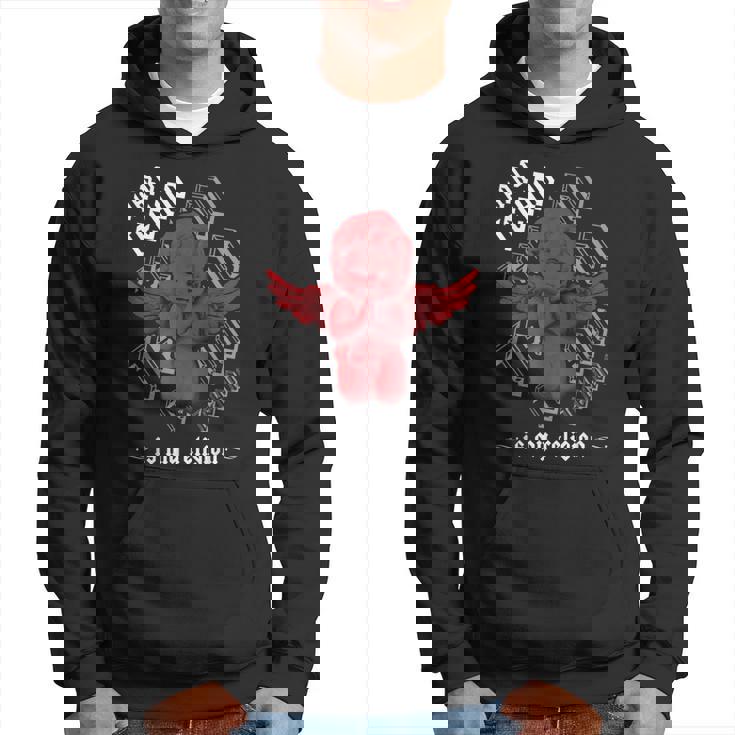 My Religion Angel Rave Music Hard Techno Raver Dark Techno Sudadera