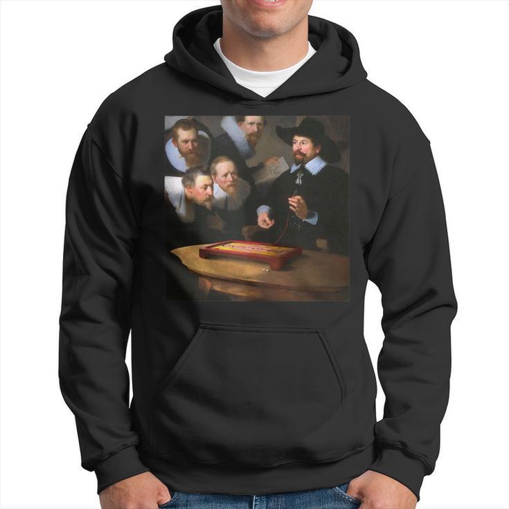 Rembrandt's The Anatomy Lesson Of Dr Tulp Operation Game Hoodie