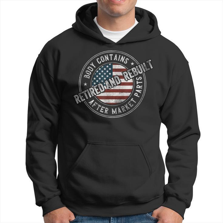 Retired And Rebuilt Knee Replacement Parts Hip Surgery Hoodie
