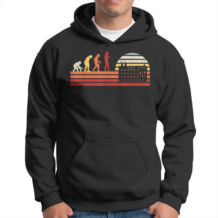 Retro Audio Engineer Sound Vintage Music Audio Engineer Hoodie