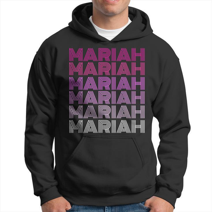 Retro Style Mariah Pink Ombre S Hoodie