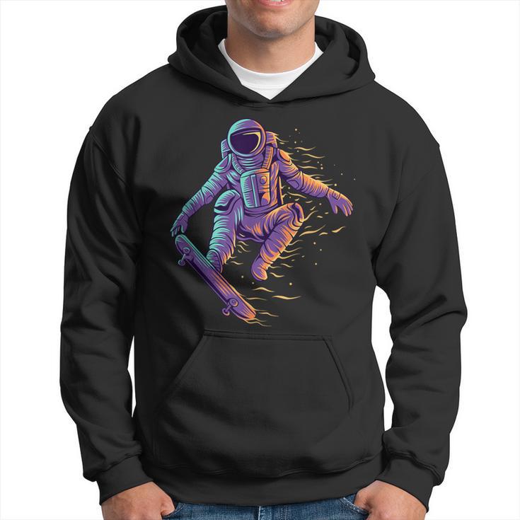 Retro Vintage Skateboard Street Wear Santa Cruz Astronaut Hoodie