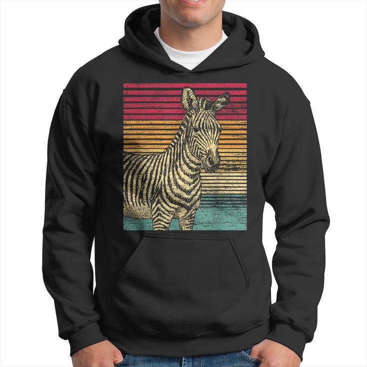 Retro Zebra Hoodie