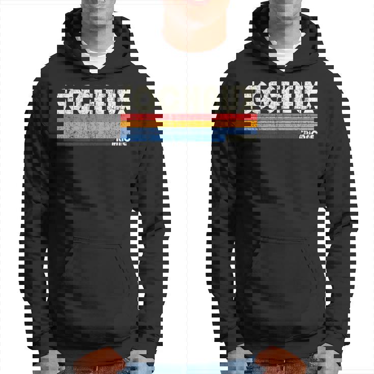 Rétrointage 70'S 80'S Style Sochaux France Sweat à capuche