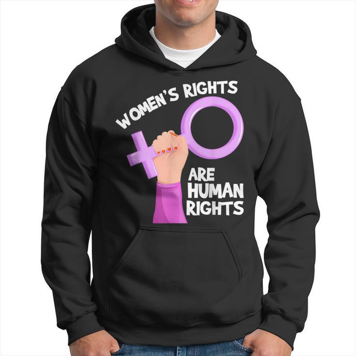 Rights Are Human Rights Feminist Cool Women Hoodie