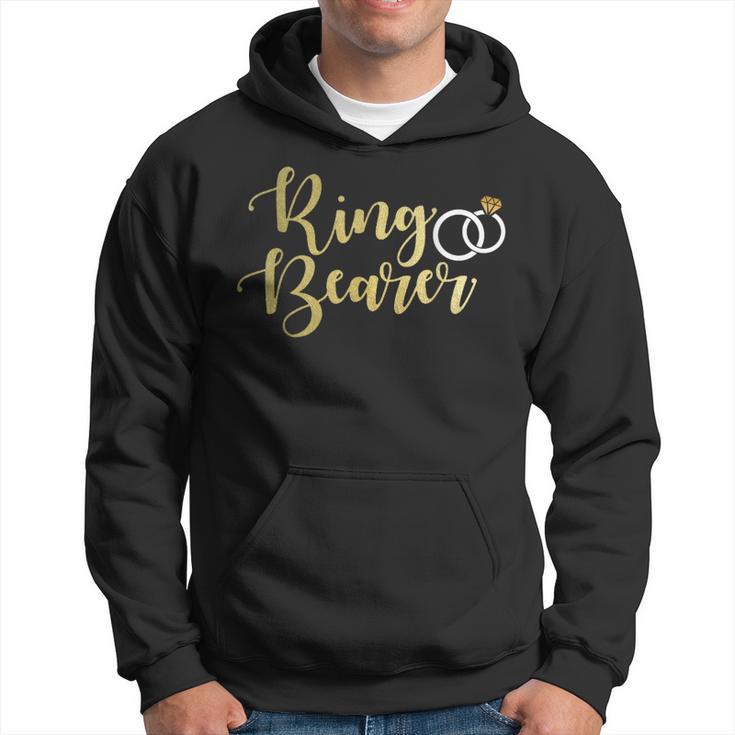 Ring Bearer Bride Groom Wedding Party Hoodie