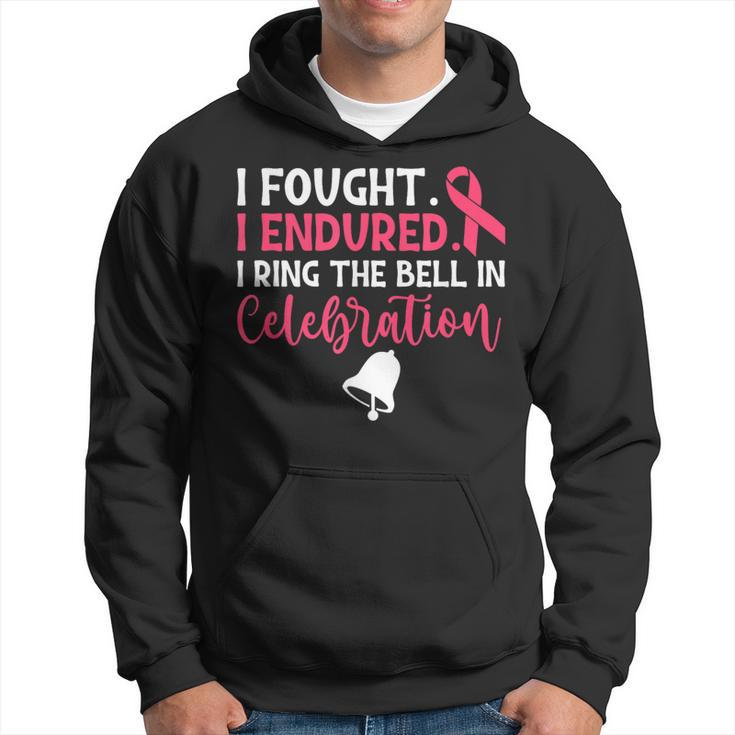 Ring The Bell Last Day Of Chemo End Of Chemo Cancer Survivor Hoodie