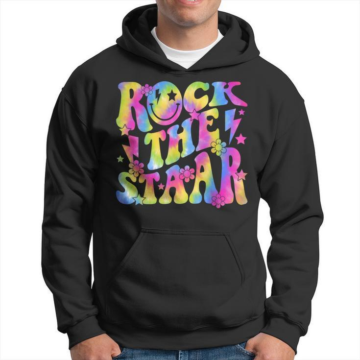 Rock The Staar Rock The Test Test Day Teachers Motivational Hoodie