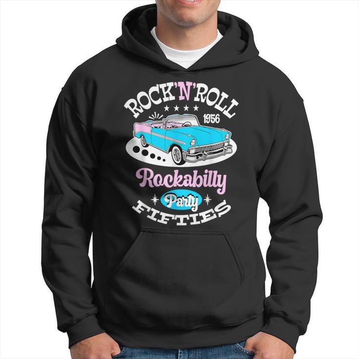 Rockabilly 50S Clothes Doo Wop Rock And Roll Vintage 1950S Hoodie