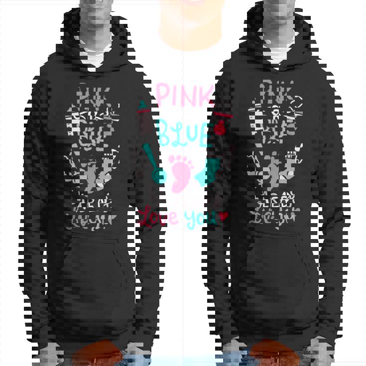 Rosa O Azul Recién Nacido Revelar Baby Shower Embarazo