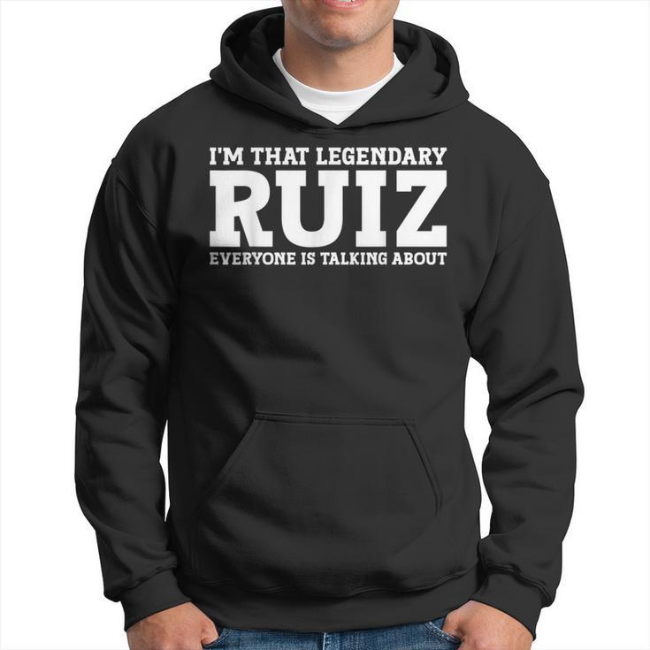 Ruiz Surname Team Family Last Name Ruiz Hoodie