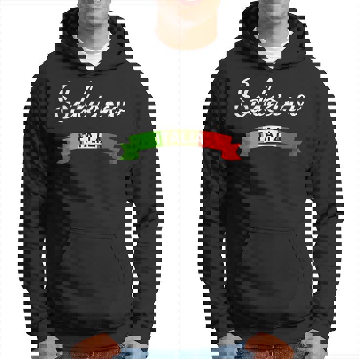 Salerno Italia Bandera Italia Souvenir A Juego Italiano Sudadera