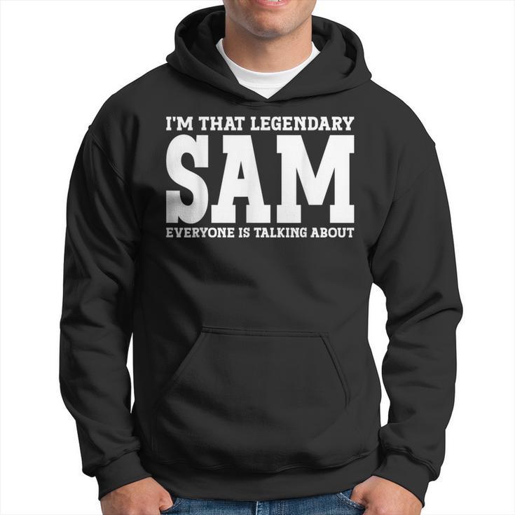 Sam Personal Name Sam Hoodie