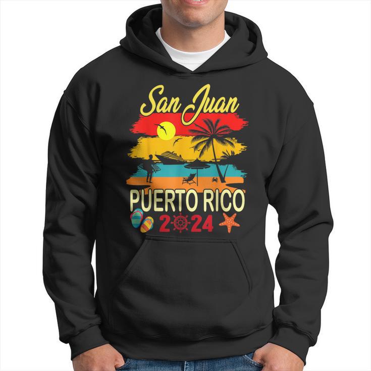 San Juan Puerto Rico 2024 Family Vacation Souvenir Hoodie