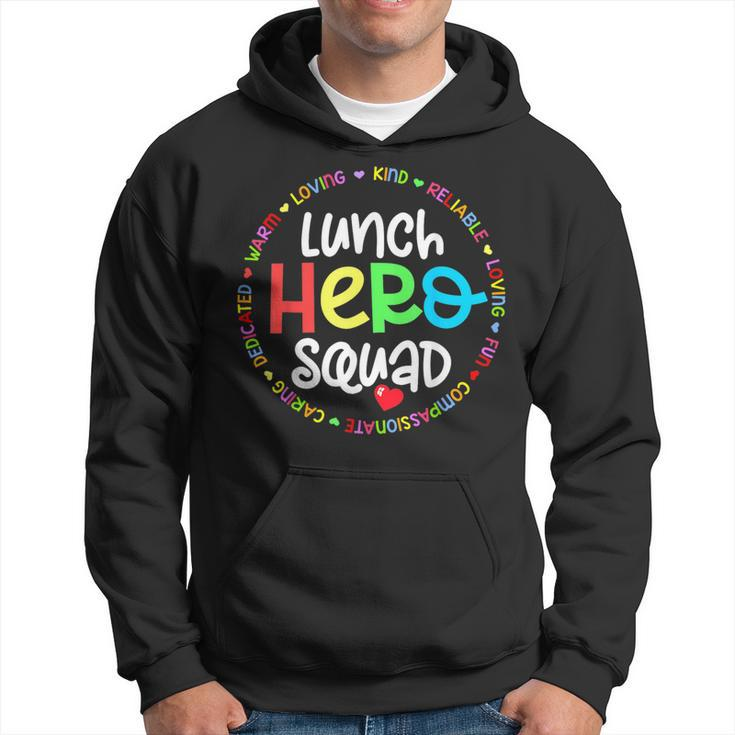 School Lunch Hero Squad Cafeteria Workers Hoodie