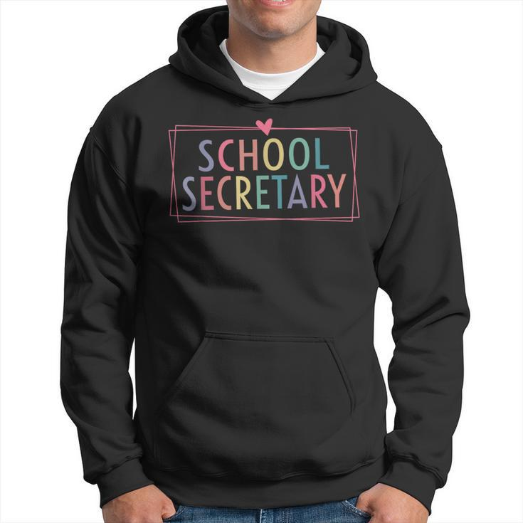 School Secretary Appreciation School Secretary Squad Hoodie
