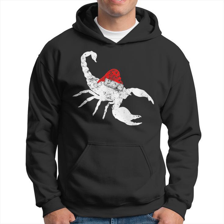 Scorpion Santa Hat Christmas Pajama Hoodie