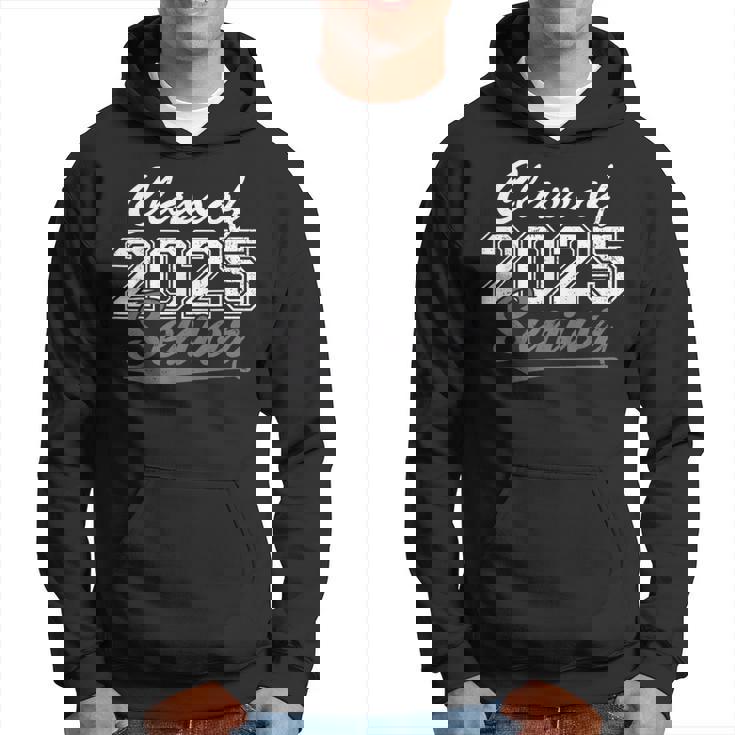 Senior 2025 Class Of 2025 Back To School 2025 Vintage Hoodie