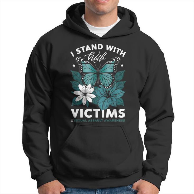 Sexual Assault Awareness Month I Stand With The Victims Hoodie