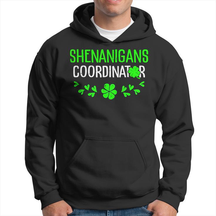 Shenanigans Coordinator Saint Irish Pats St Patrick's Day Hoodie