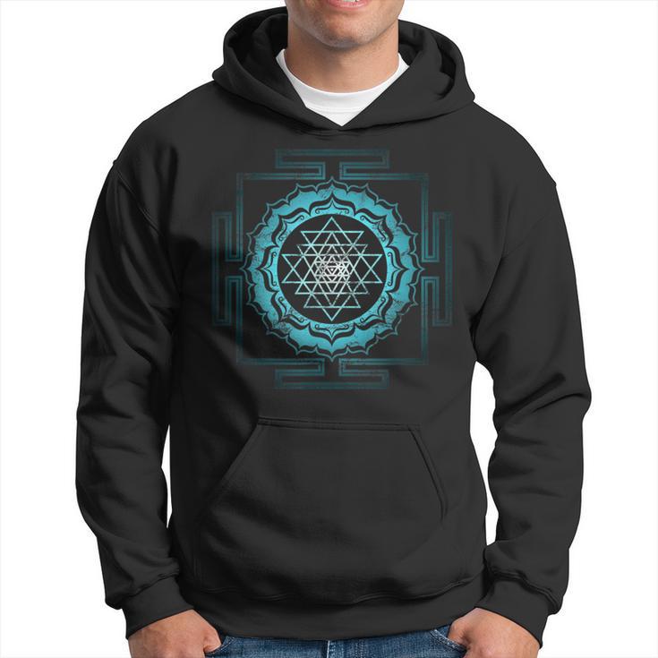 Shri Yantra Lotus Buddhism Meditation Sacred Geometry Zen Hoodie