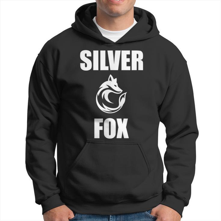 Silver Fox Sexy Grey Hair Hoodie