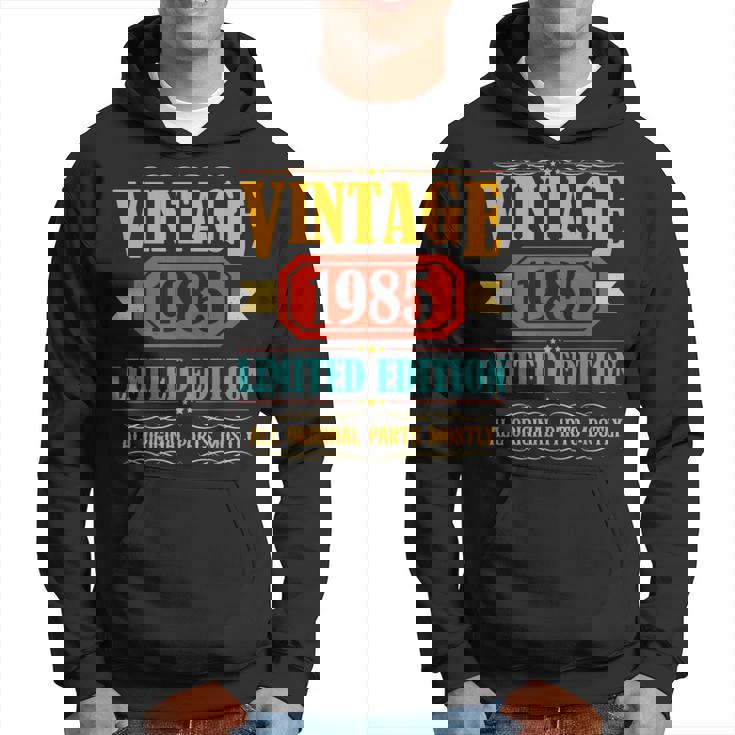 Sintage De 1985 Para Hombre Retro Divertidas Cumpleaños De 1985 Sudadera