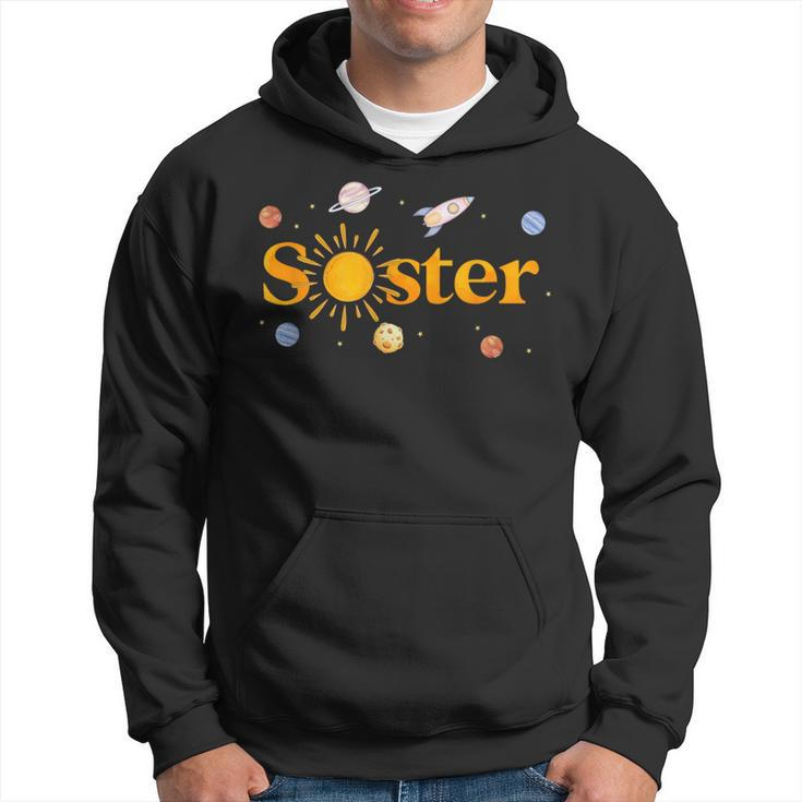 Sister Of The Birthday First Trip Around The Sun Bday Boy Hoodie